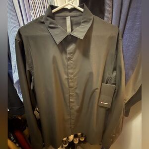 🖤 Lululemon Down to the Wire Shirt – Brand New w/ Tags (XL, Black) 🖤